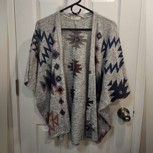 Tribal Patterned Cardigan